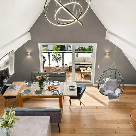 아파트 Premium Feelgood Ferienhaus - 212 Qm - Sauna, Garten, Terrasse & Grill - Bis Zu 12 Gaeste - 2 Apartments - Ideal Fuer Familien & Gruppen *