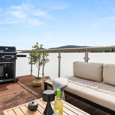 아파트 Premium Feelgood Ferienhaus - 212 Qm - Sauna, Garten, Terrasse & Grill - Bis Zu 12 Gaeste - 2 Apartments - Ideal Fuer Familien & Gruppen *