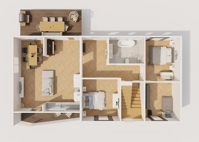 Feelgood - 212 Qm Mit Sauna, Garten, Terrasse, Grill - 2 - Fuer Familien & Gruppen - Mitten In Deutschland Schauenburg